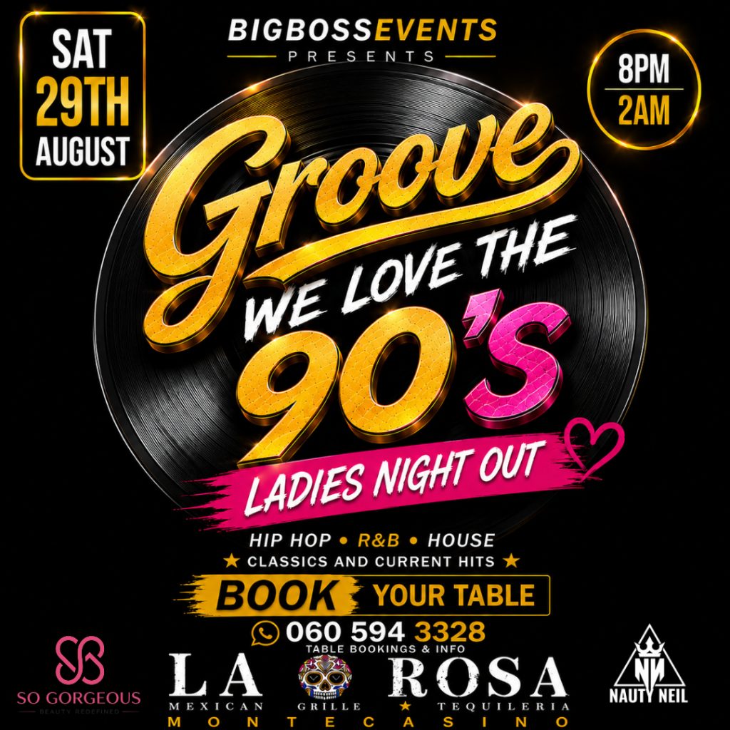 GROOVE – We Love The 90’s (Ladies Night Out)