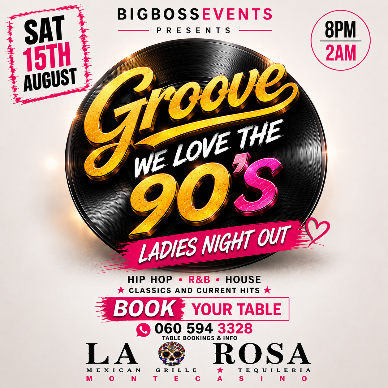 GROOVE – We Love The 90’s
