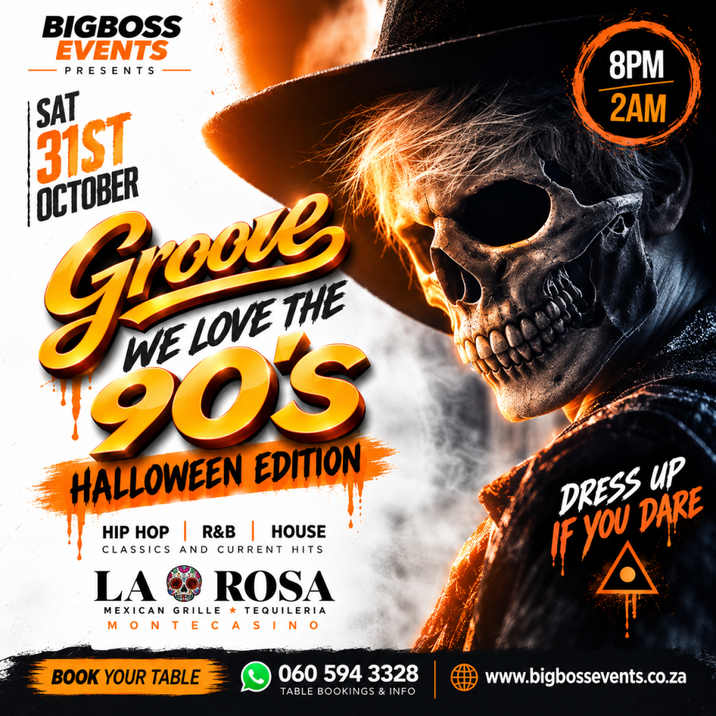 GROOVE – We Love The 90’s – Halloween Edition