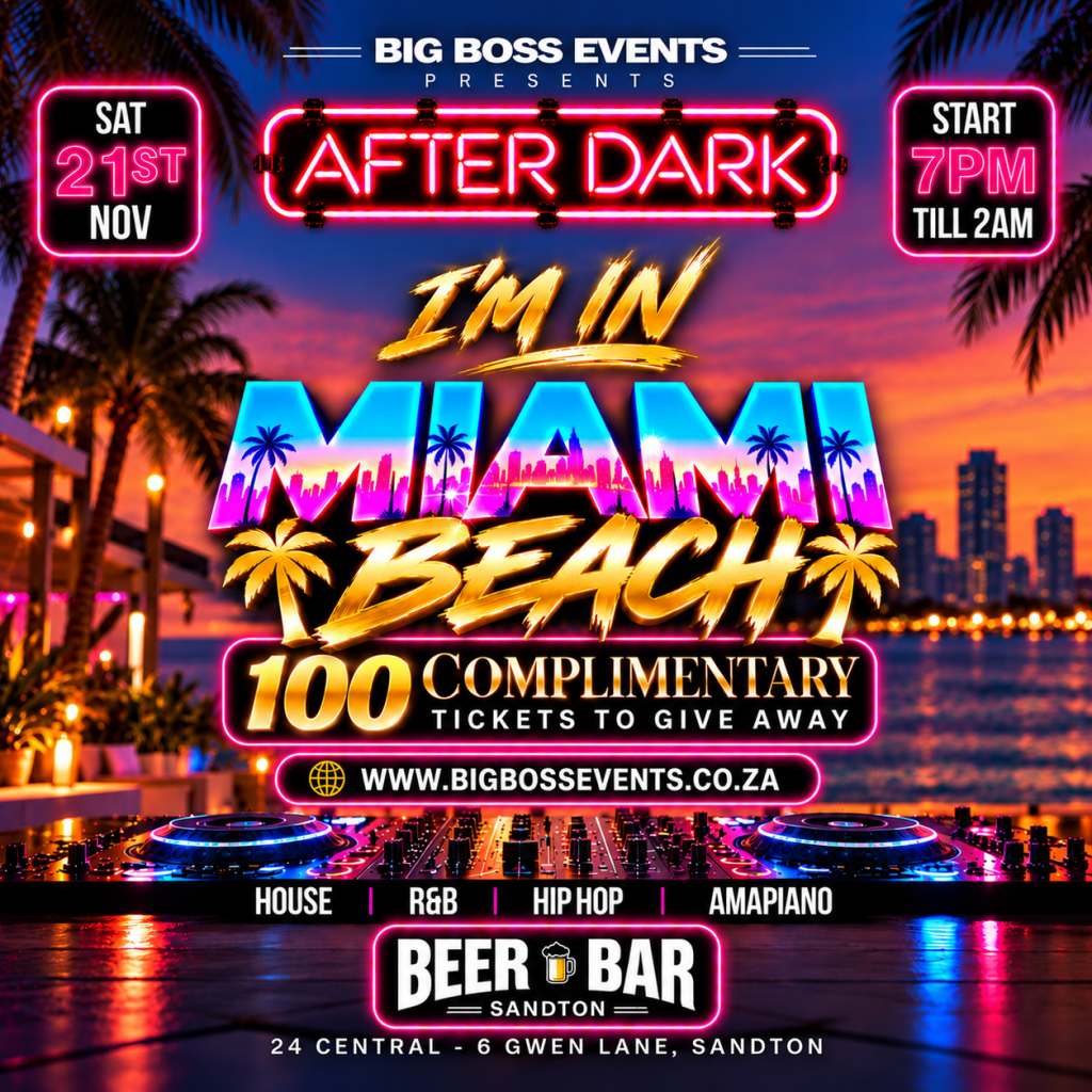 AFTER DARK – Im In Miami Beach – 21 Nov